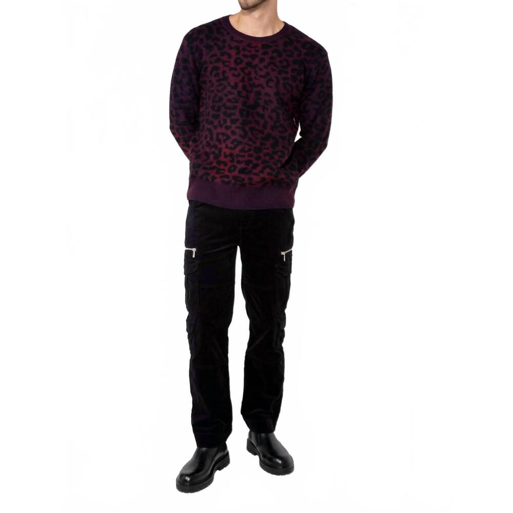 NEW MONFRERE tactical needle cord cargo pants in noir